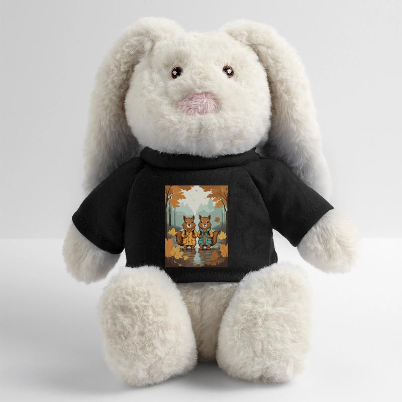 Cute Squirrels MiniFeet® RecycelHase® Bunny Cream