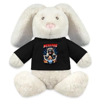 werepug - MiniFeet® RecycelHase® Bunny Cream - black - Front