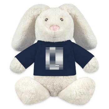 LETTER L - MiniFeet® RecycelHase® Bunny Cream - french navy - Front
