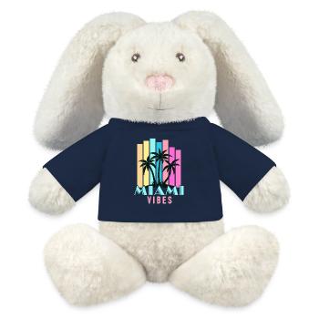 Miami Vibes - MiniFeet® RecycelHase® Creme - French Navy - Vorne