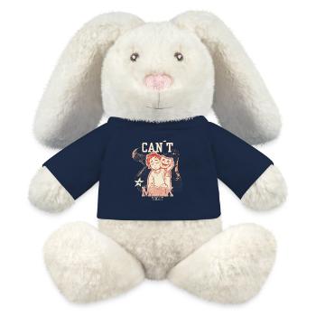 Can’t Mask Today – Social Energy Not Found - MiniFeet® RecycelHase® Creme - French Navy - Vorne
