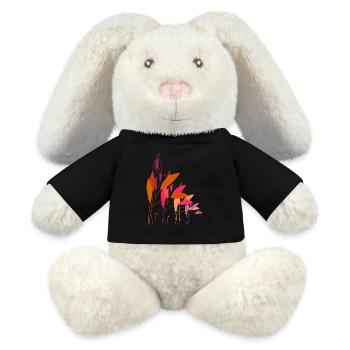 Plants - MiniFeet® RecycelHase® Bunny Cream - black - Front