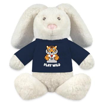 Tiger Arcade Play Wild - MiniFeet® RecycelHase® Creme - French Navy - Vorne