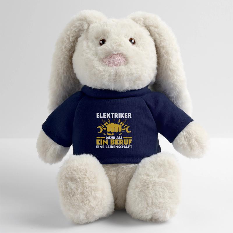 Master Electrician Electrical Engineer Electrician MiniFeet® RecycelHase® Bunny Cream