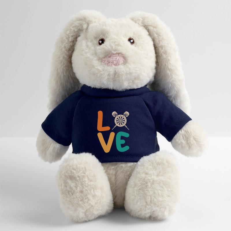 Darts player Darts MiniFeet® RecycelHase® Bunny Cream