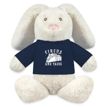 Circus Graphic Circus And Tacos Circus Performer - MiniFeet® RecycelHase® Bunny Cream - french navy - Front