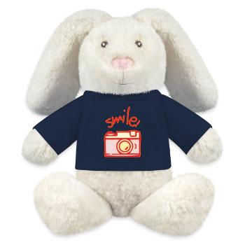 Camera - MiniFeet® RecycelHase® Bunny Cream - french navy - Front
