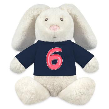 6 - MiniFeet® RecycelHase® Bunny Cream - french navy - Front