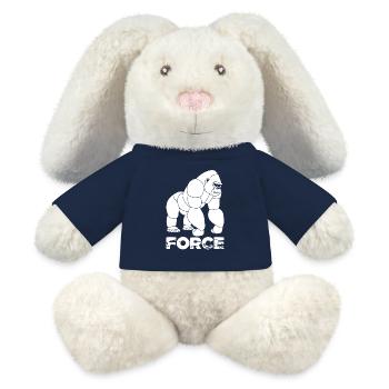 Quiet strength - MiniFeet® RecycelHase® Bunny Cream - french navy - Front
