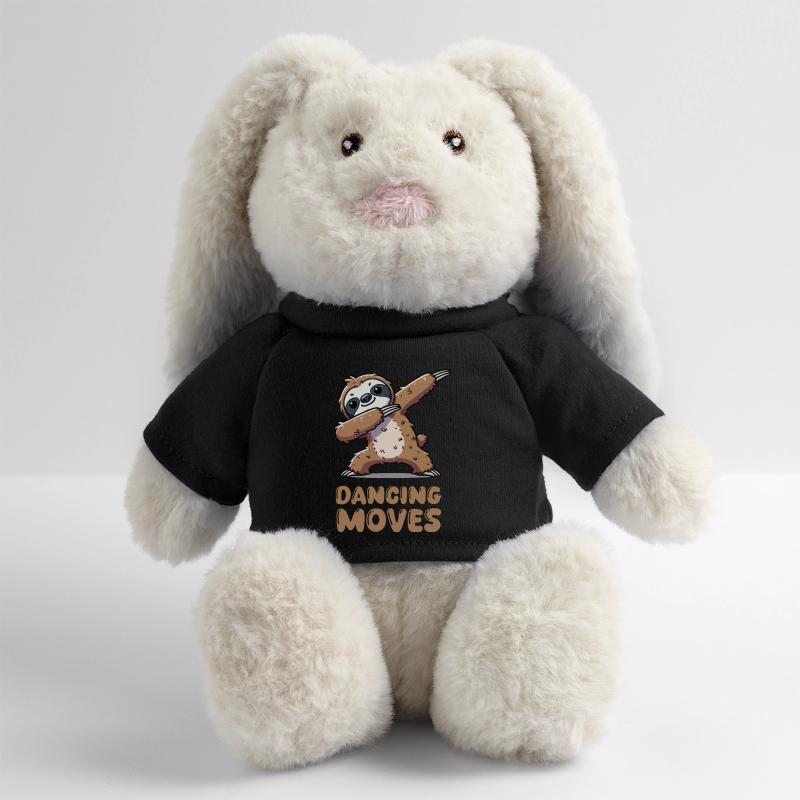 Sloth Dabbing MiniFeet® RecycelHase® Bunny Cream