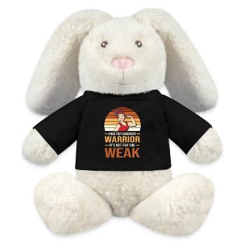 Knee Surgery Knee Surgery - MiniFeet® RecycelHase® Bunny Cream - black - Front
