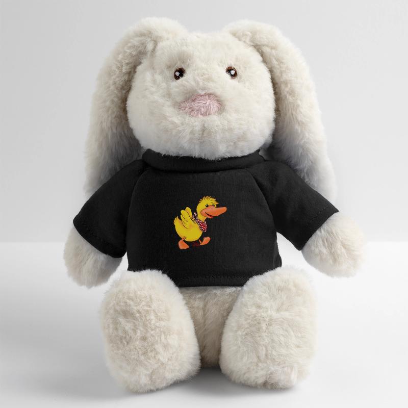 Lisa Schnattchen Lapin en peluche recyclé MiniFeet® Crème
