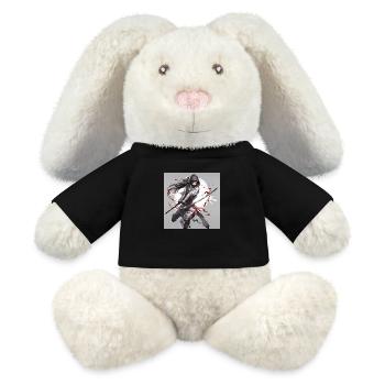 Der Schwarze Falke - MiniFeet® RecycelHase® Creme - Schwarz - Vorne