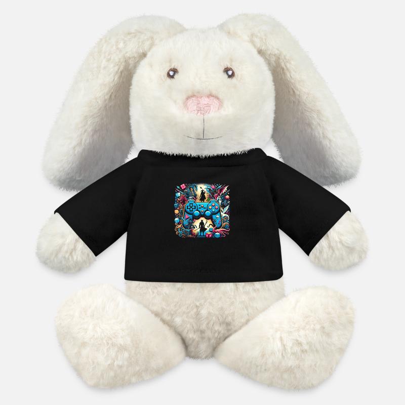 Epic Quest Control - MiniFeet® RecycelHase® Bunny Cream - black