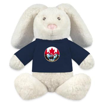 Kanada 2 - MiniFeet® RecycelHase® Creme - French Navy - Vorne
