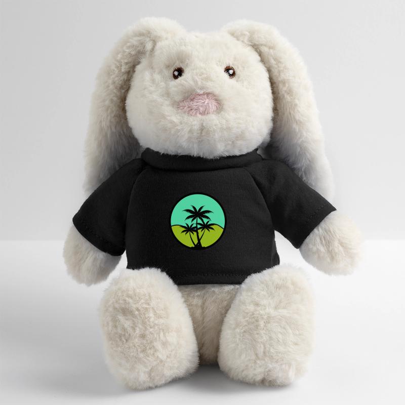 Palm trees MiniFeet® RecycelHase® Bunny Cream
