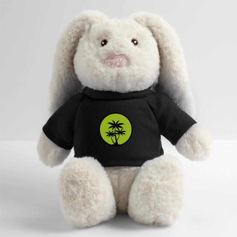 Palm trees MiniFeet® RecycelHase® Bunny Cream