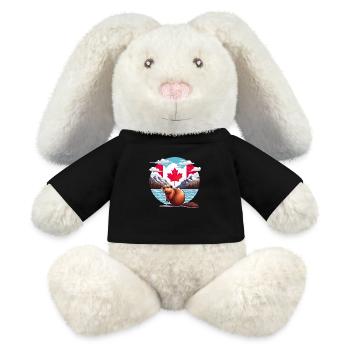 Canada Bieber 6 - MiniFeet® RecycelHase® Bunny Cream - black - Front