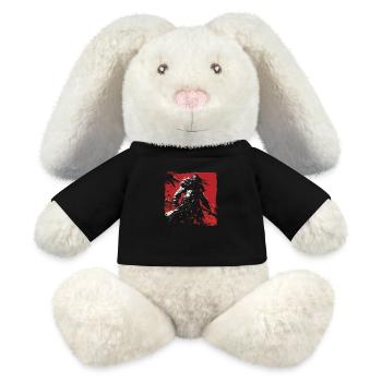 Barbarenhorde - MiniFeet® RecycelHase® Creme - Schwarz - Vorne