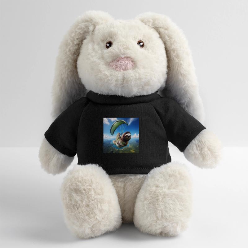Faultier Wanderer Paragliding MiniFeet® RecycelHase® Creme
