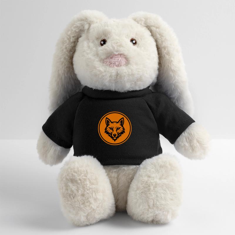 Fox Head Icon MiniFeet® RecycelHase® Bunny Cream