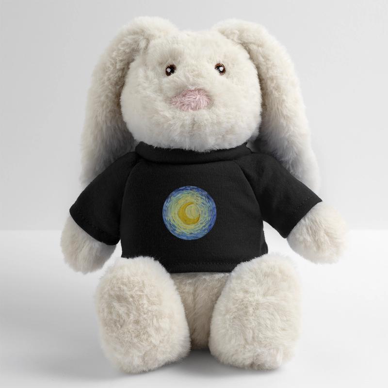 Moon Vincent van Gogh Starry Night Starry Night MiniFeet® RecycelHase® Bunny Cream