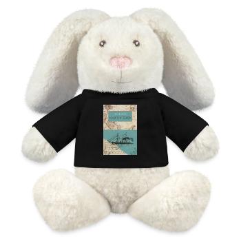 Martin Eden - Jack Lonndon - MiniFeet® RecycelHase® Bunny Cream - black - Front