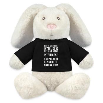 Matura - MiniFeet® RecycelHase® Creme - Schwarz - Vorne