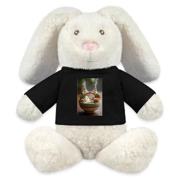 Ramen Bridge Art Schale - MiniFeet® RecycelHase® Creme - Schwarz - Vorne