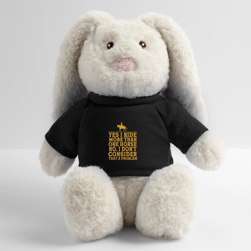 Springreiten Springpferd MiniFeet® RecycelHase® Creme