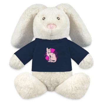 Sphynx - MiniFeet® RecycelHase® Creme - French Navy - Vorne