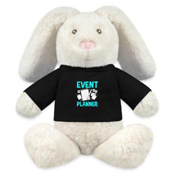 Event Planer - MiniFeet® RecycelHase® Creme - Schwarz - Vorne