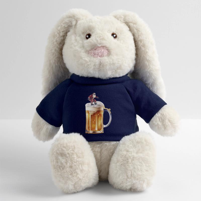 ho ho hol mir mal ein Bier Surfer Weihnachtsmann MiniFeet® RecycelHase® Creme