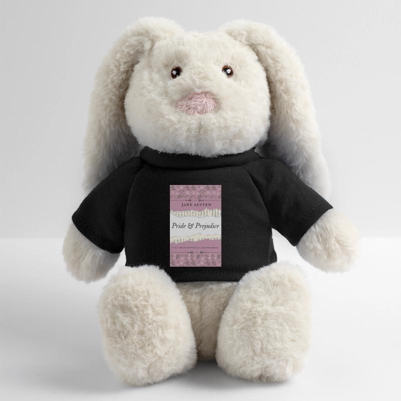 Jane Austen - Pride & Prejudice Lapin en peluche recyclé MiniFeet® Crème