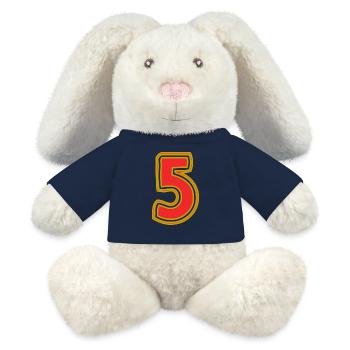 5 - MiniFeet® RecycelHase® Creme - French Navy - Vorne