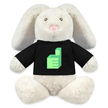 GUTE FPS - MiniFeet® RecycelHase® Creme - Schwarz - Vorne