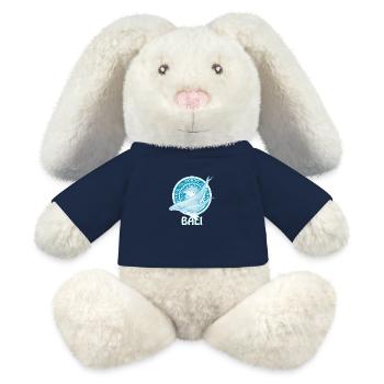 Buckelwale Bali Indonesien - MiniFeet® RecycelHase® Creme - French Navy - Vorne
