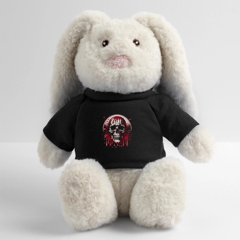 Éclipse pourpre Lapin en peluche recyclé MiniFeet® Crème