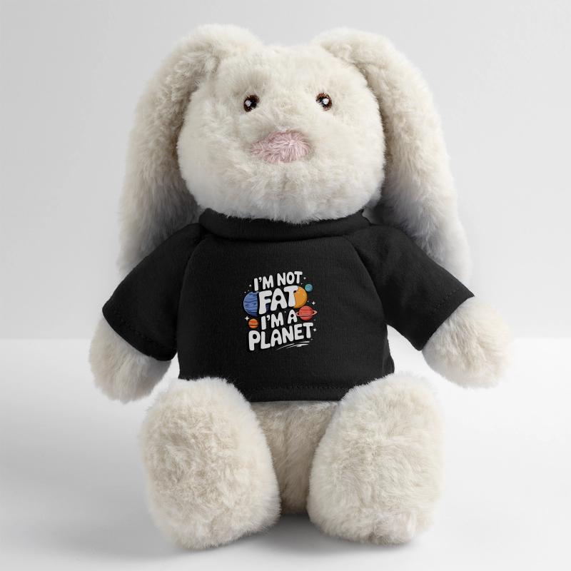 Planet Solar System Astronomy Space MiniFeet® RecycelHase® Bunny Cream