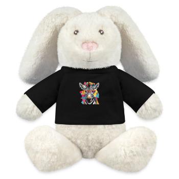 Zebra Cool and Tough Colorful Glasses - MiniFeet® RecycelHase® Bunny Cream - black - Front