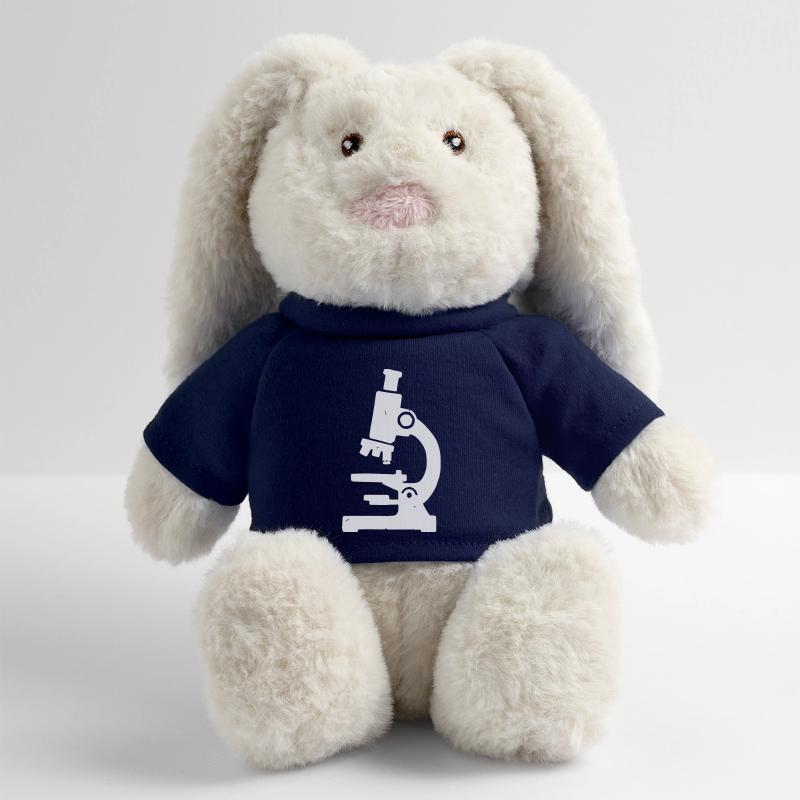 Microscope Stamp Texture MiniFeet® RecycelHase® Bunny Cream