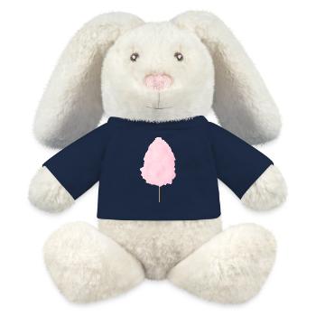 fluffy pink cotton candy - MiniFeet® RecycelHase® Bunny Cream - french navy - Front
