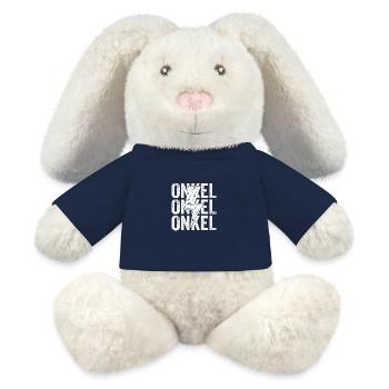 Fechter Onkel Fechten - MiniFeet® RecycelHase® Creme - French Navy - Vorne