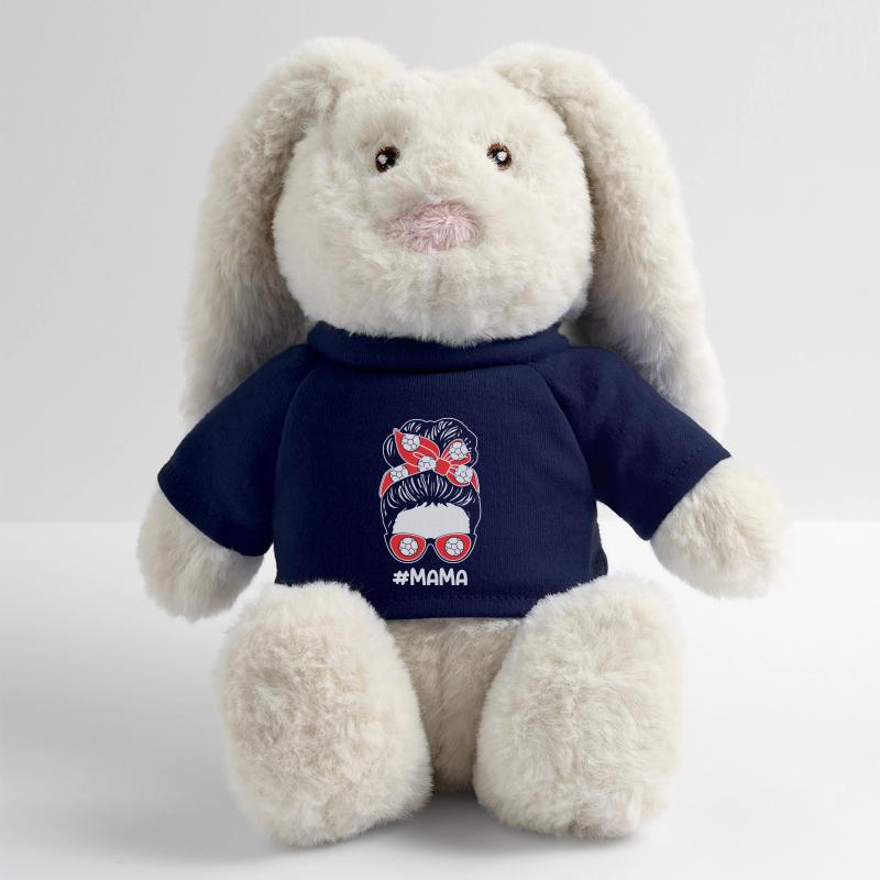 Handballer Mama Mutter Handball MiniFeet® RecycelHase® Creme