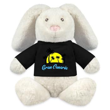 Gran Canaria - MiniFeet® RecycelHase® Bunny Cream - black - Front