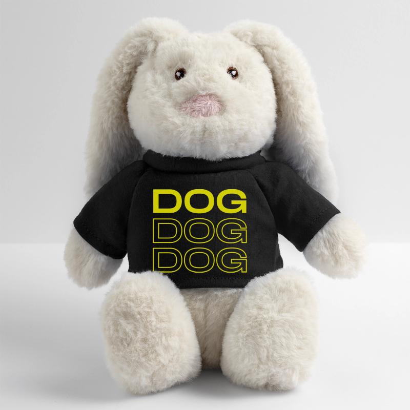 Three-dimensional MiniFeet® RecycelHase® Bunny Cream