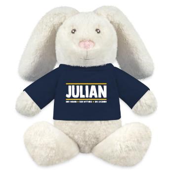 Julian - MiniFeet® RecycelHase® Creme - French Navy - Vorne