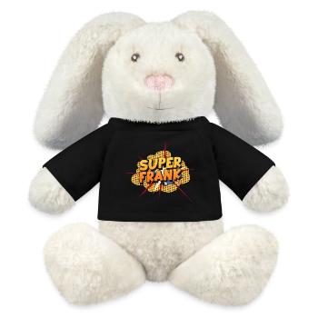 Frank - MiniFeet® RecycelHase® Creme - Schwarz - Vorne