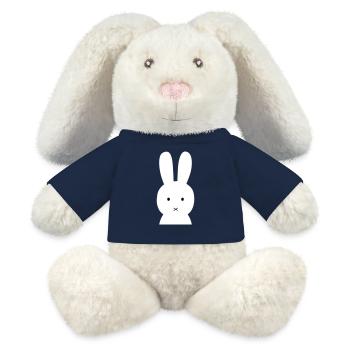 Hare - MiniFeet® RecycelHase® Bunny Cream - french navy - Front
