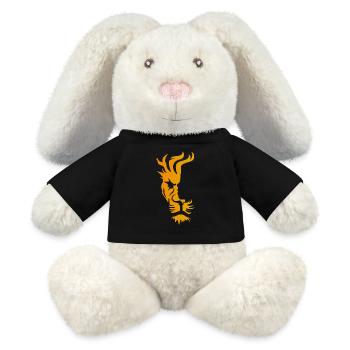 Lioness - MiniFeet® RecycelHase® Bunny Cream - black - Front